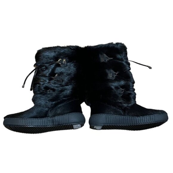 Pajar Julieta Eco Suede and Faux Fur Boot Women Size 7 - Picture 2 of 15